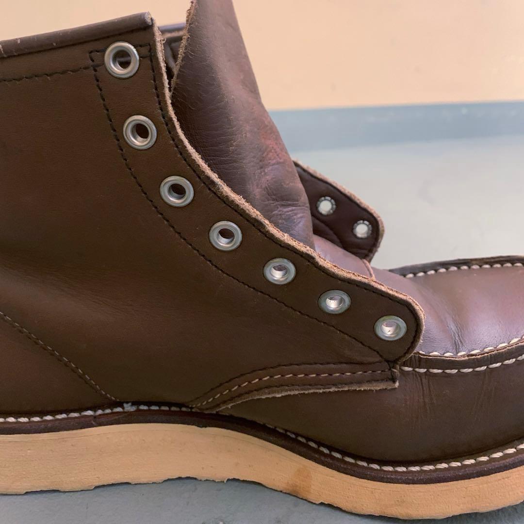 旧羽タグ カカトOK RED WING レッドウィング 8855 茶 7.5E