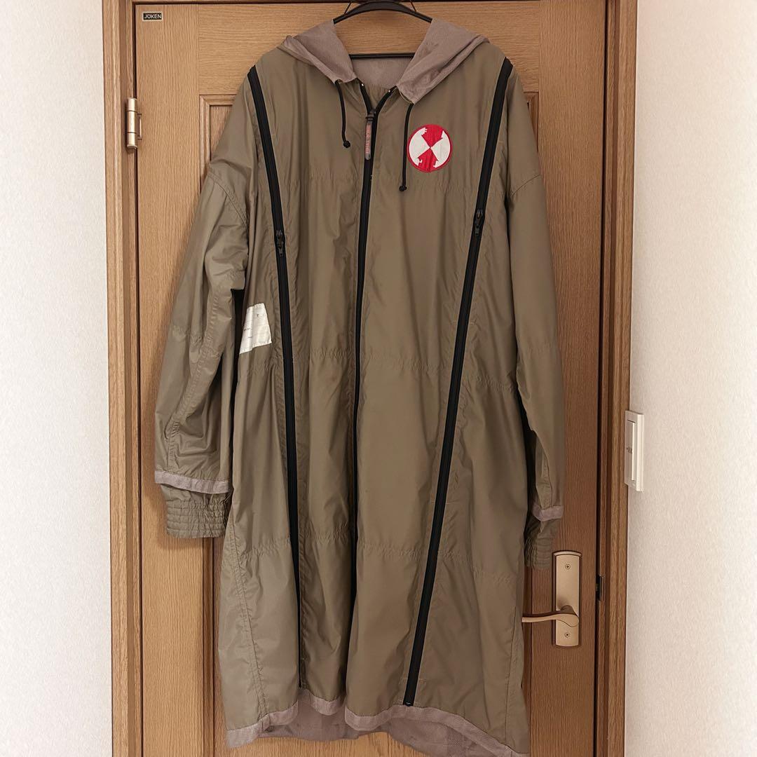 FINAL  ファイナルホーム モッズコート コート カーキ 中古・古着通販】FINAL HOME (ファイナルホーム) 多重ジップコート