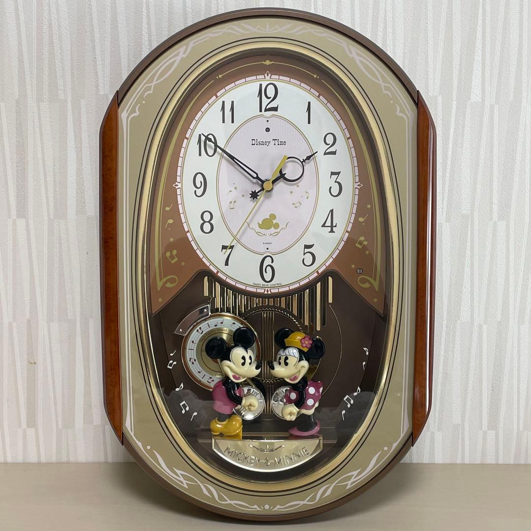 SEIKO セイコー ディズニー からくり メロディ 電波 壁掛け時計 - メルカリ