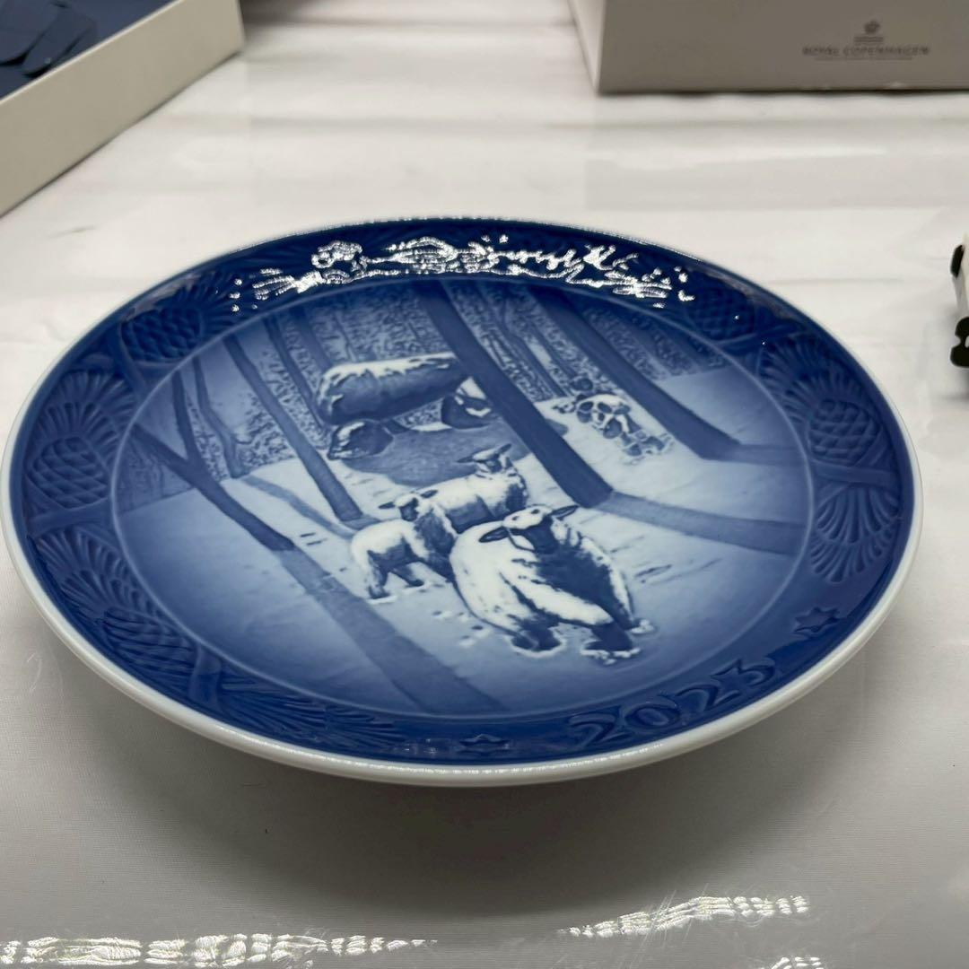 【mh/12.10/12】ロイヤルコペンハーゲン イヤープレート 2023