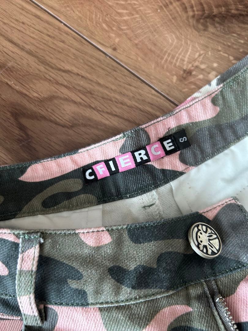 CFIERCE カーゴパンツ 迷彩 S - メルカリ