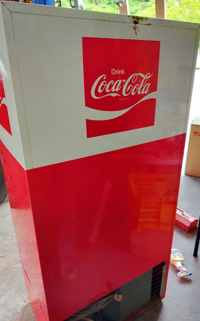 コカ・コーラ レトロ 冷蔵庫 - メルカリ