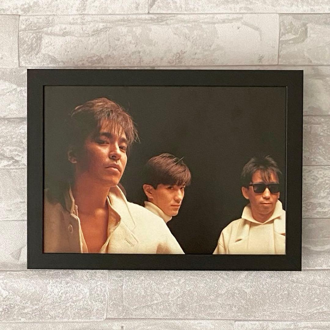 A5額装】TM NETWORK 宇都宮隆 小室哲哉 木根尚登 - メルカリ