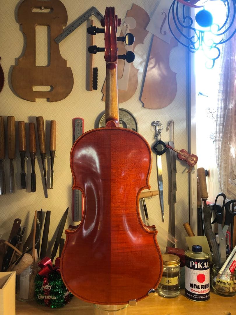 駒&魂柱調整済】サンアントニオ V-802バイオリン 4/4