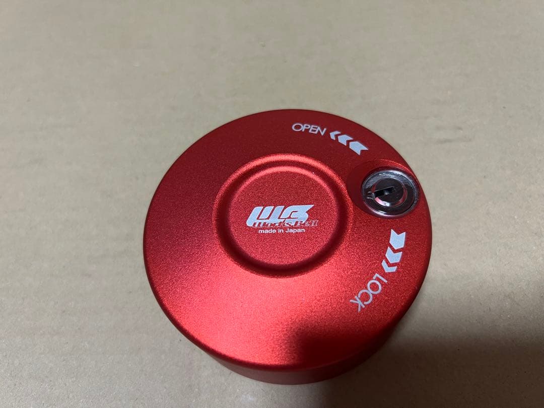 ワークスベルラフィックス2用レッド アルミ ロック キー付き RAPFIXⅡ（ラフィックス2） | worksbell