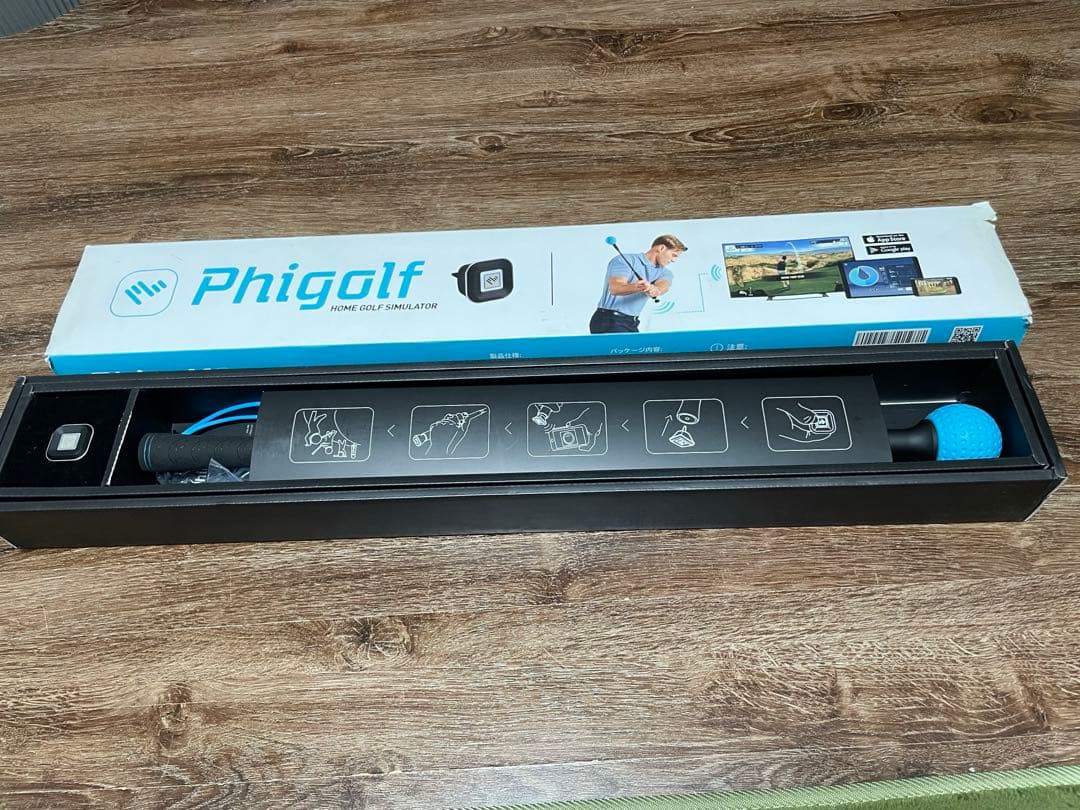 ネ*ン様 ゴルフシュミレーター Phigolf ファイゴルフ ファイゴルフ シュミレーター ゴルフ 本体センサーのみ スイング