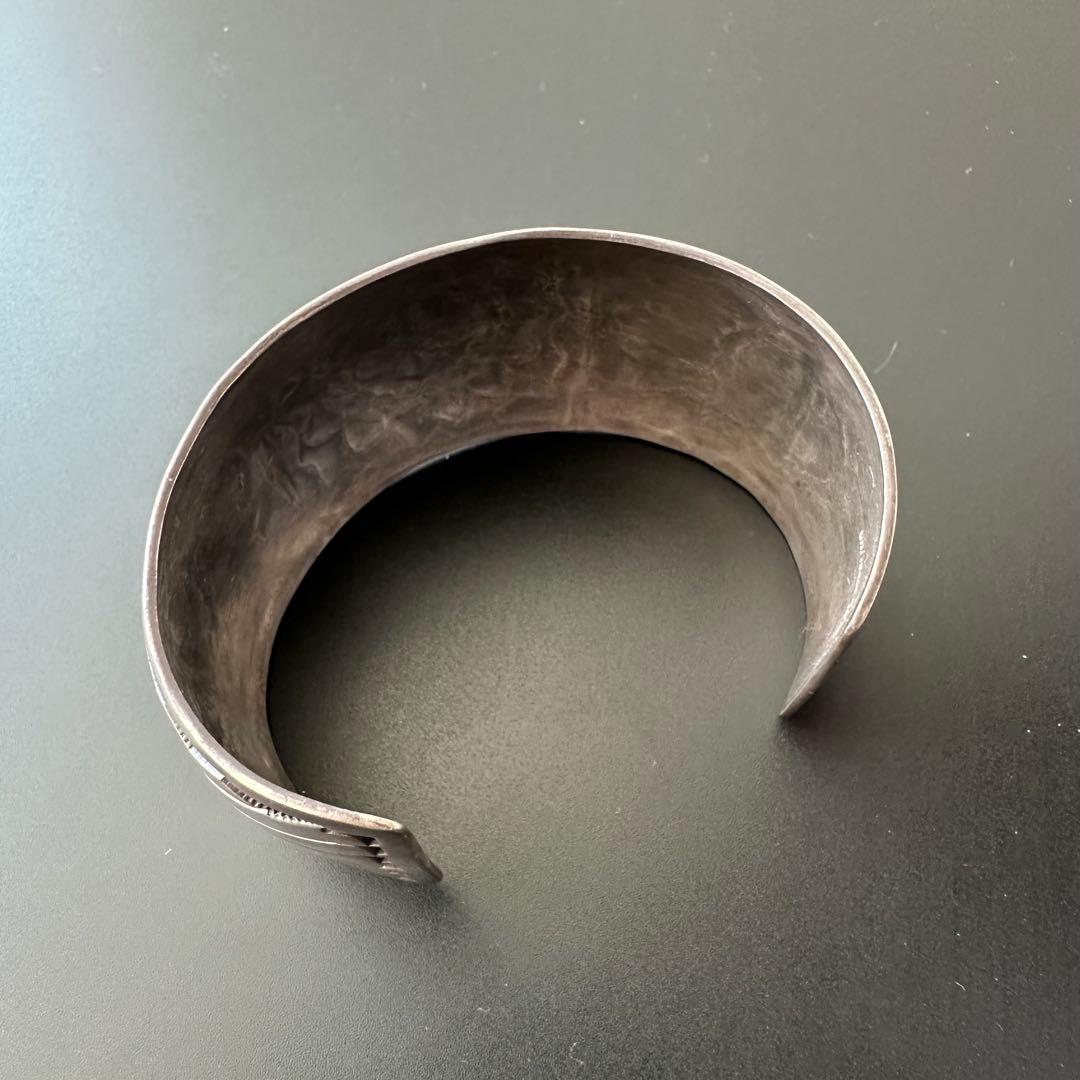 K&M Bill Navajo サンフェイス バングル スタンプワーク - メルカリ