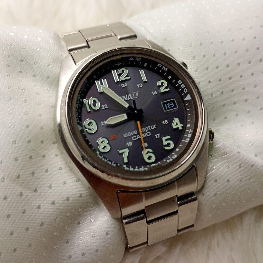 【ANAコラボ】CASIO カシオ wave ceptor WVQ-110 電波 CASIO（カシオ） ウェーブセプター ANAコラボモデル WVQ-110DJNA-1A2JP