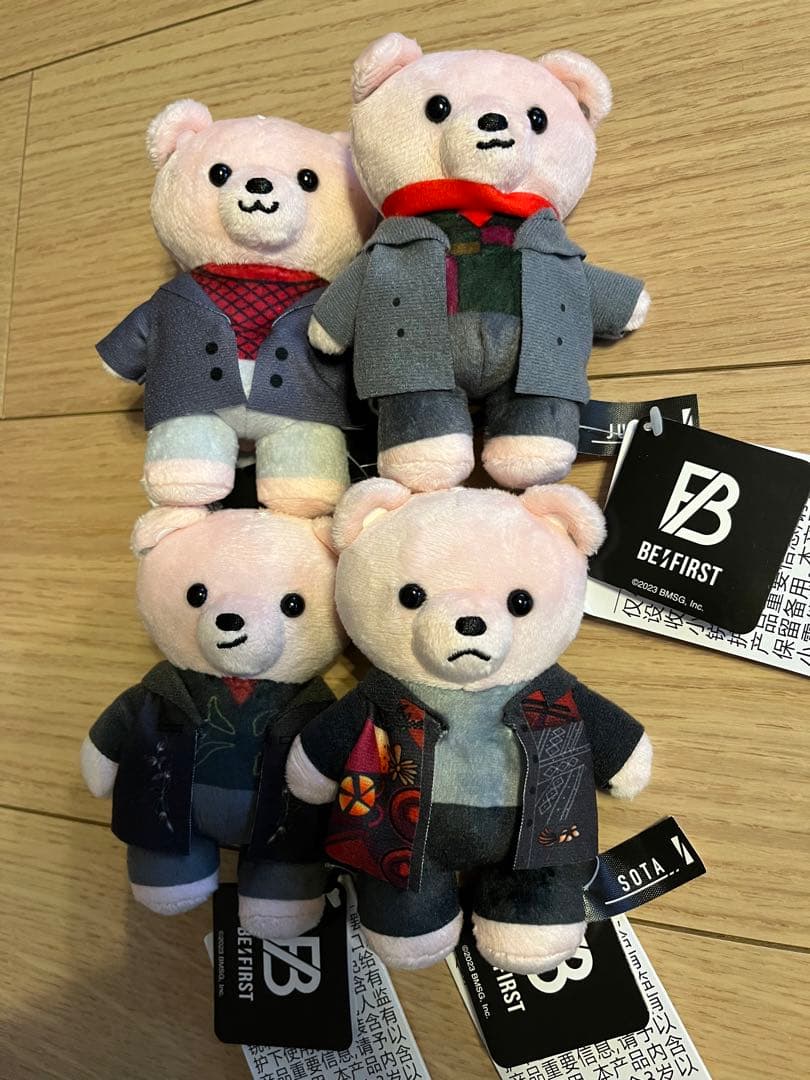 BE:FIRST クマ マスコット ミニサイズ - メルカリ
