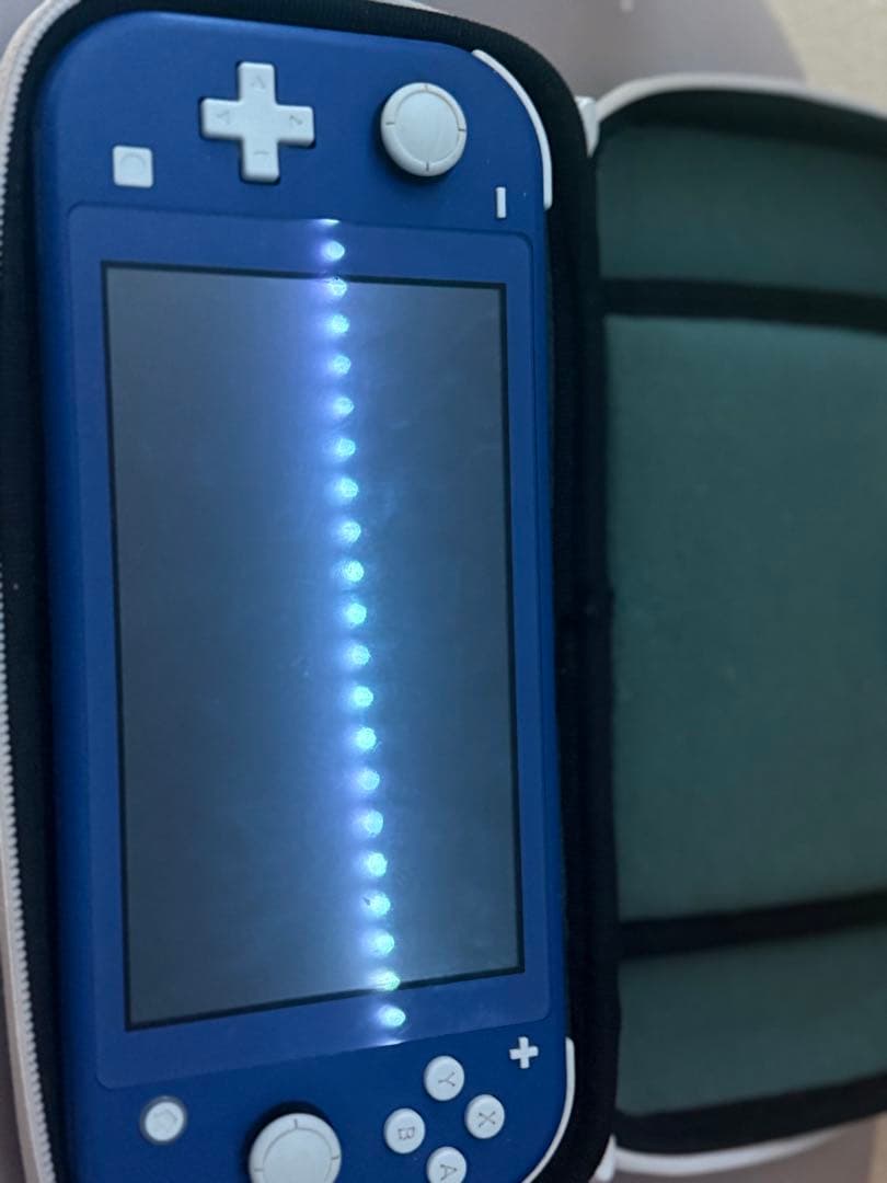 Nintendo Switch Lite ブルー 専用ケース付き - メルカリ