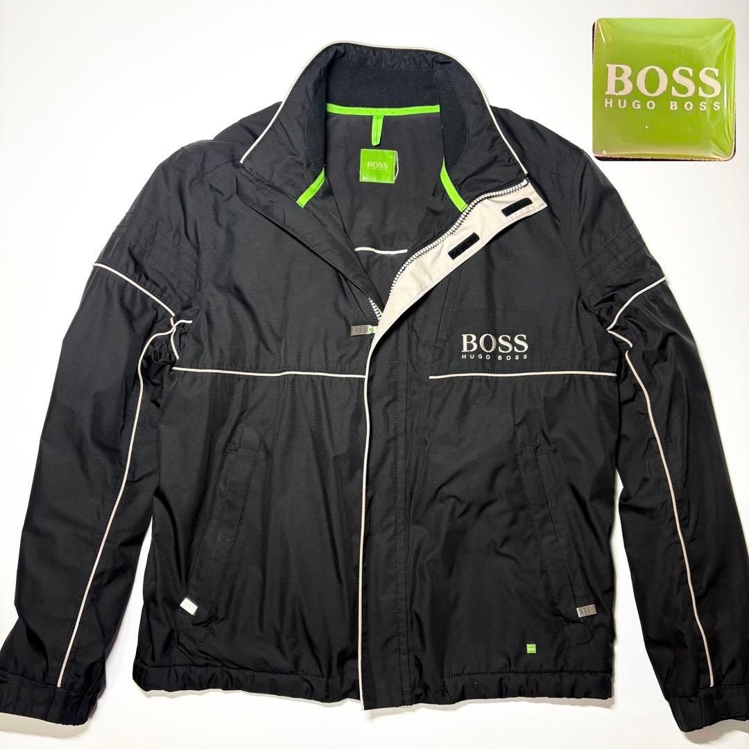 HUGO BOSS ヒューゴボス ジャンパー ブルゾン ナイロンジャケット 黒