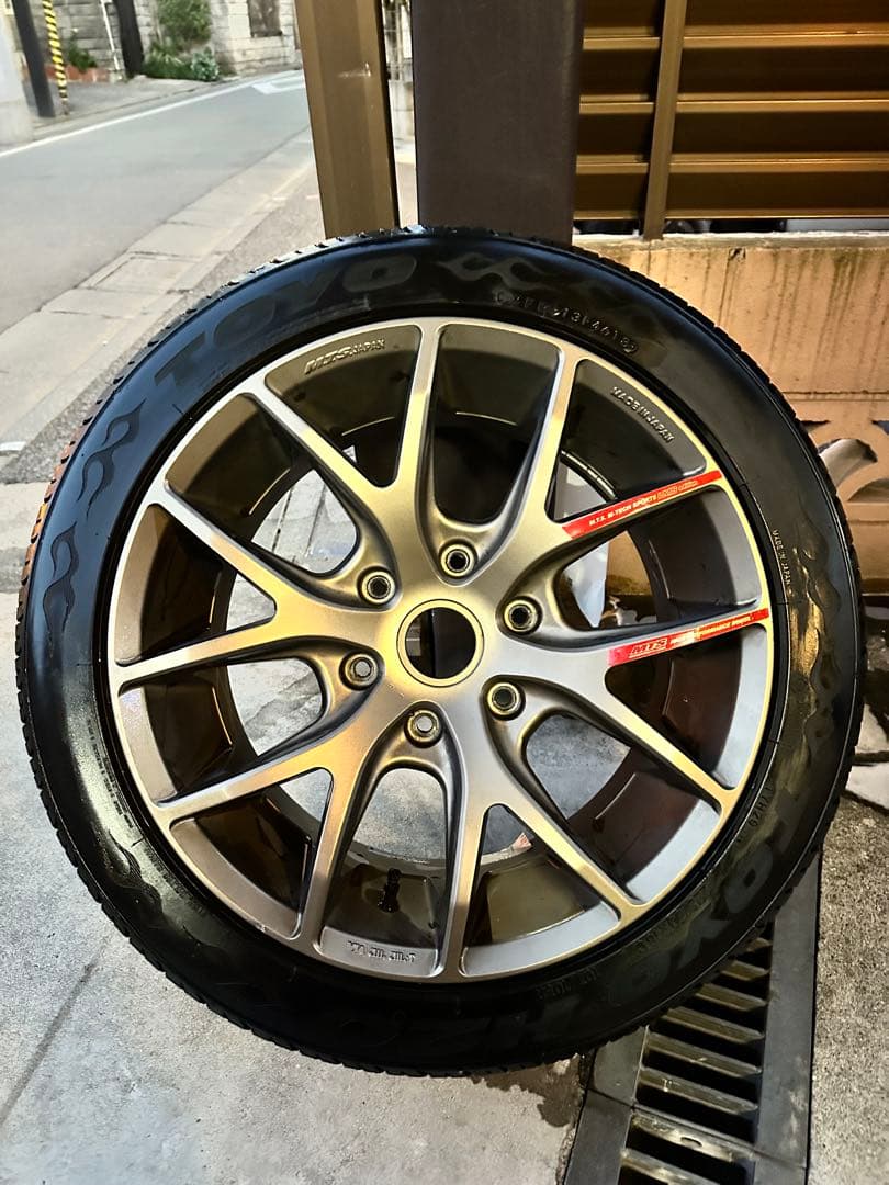 ヨッシー④200 ハイエース用 MTS エムテクノ SSL6 18インチ MTS SSL6 TUNERS SPEC HYPER CHROME×BRUSHED RIM | Garage 11