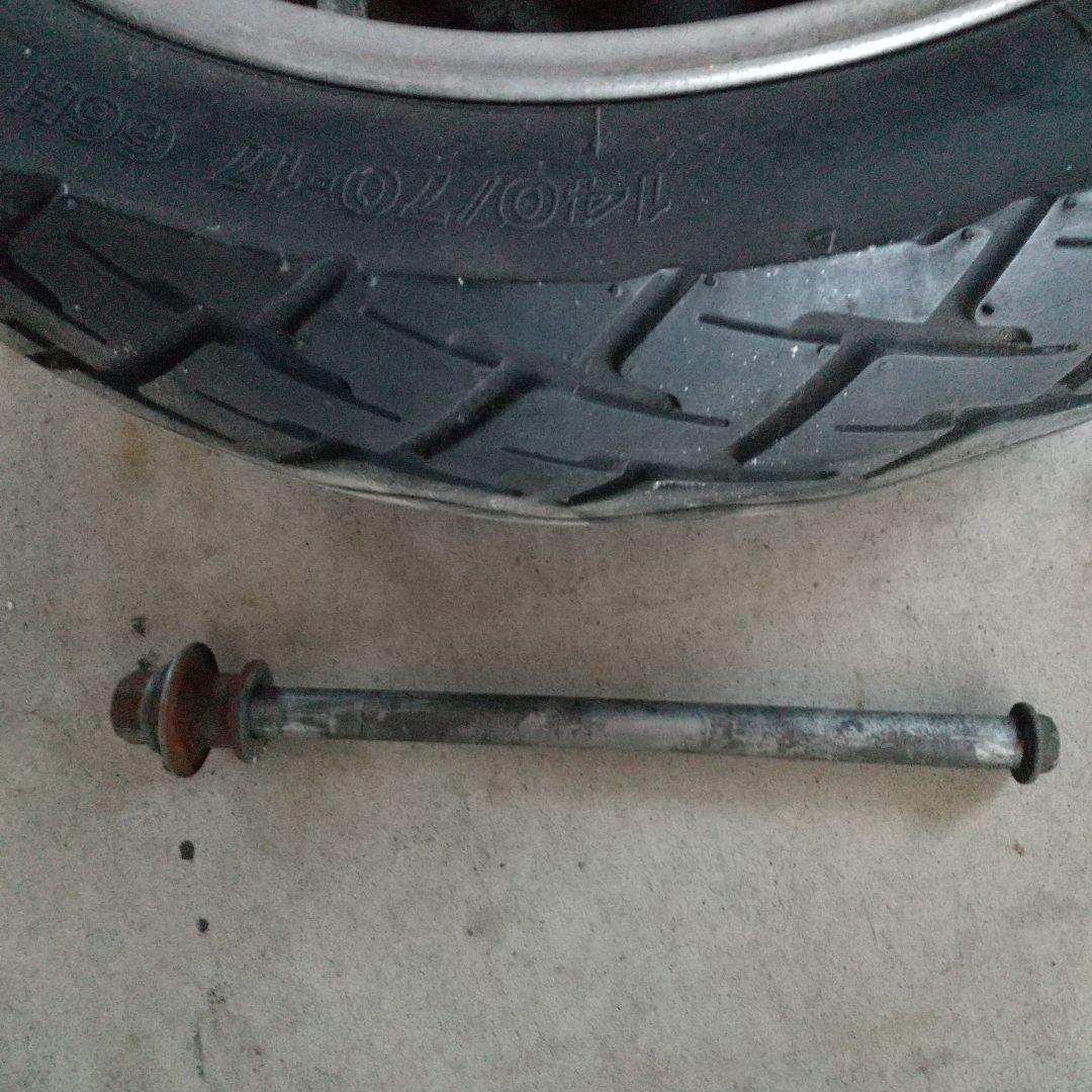 スズキGSX400Sカタナ純正星形キャストリアホイール - メルカリ