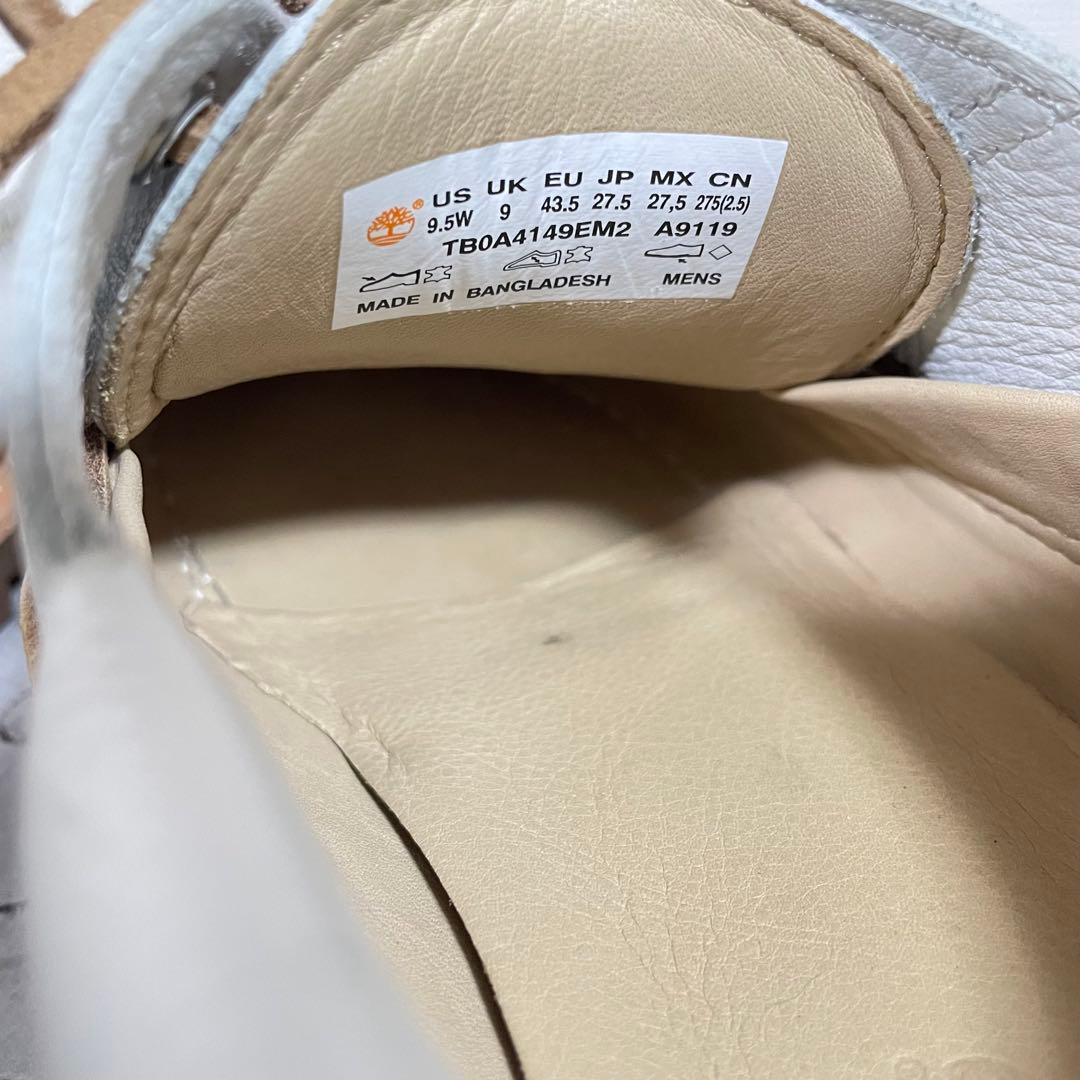 靴 Timberland 3EYE CLASSIC LUG WHITE 27.5cm