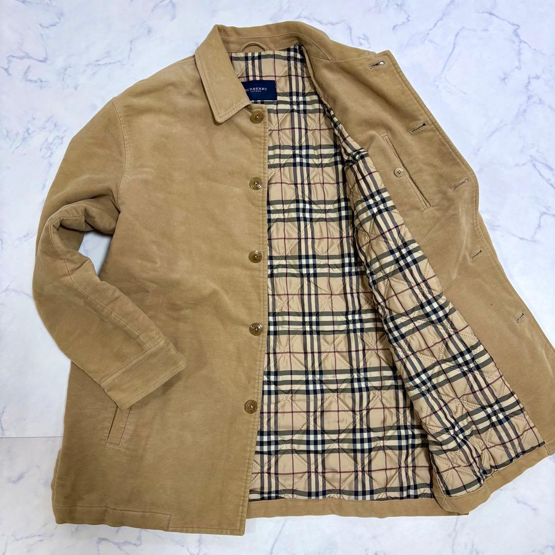 BURBERRY LONDON キルティング裏地 ジャケット 綿 M ベージュ Burberry キルティング ジャケット 通販 - FARFETCH