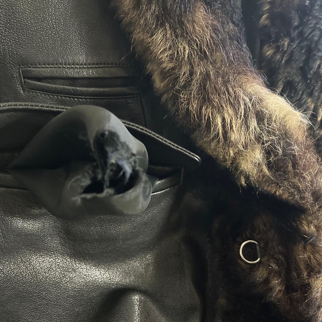 【激レア】日本限定5着定価50万　エンポリオアルマーニ　ファーコート　yuri様