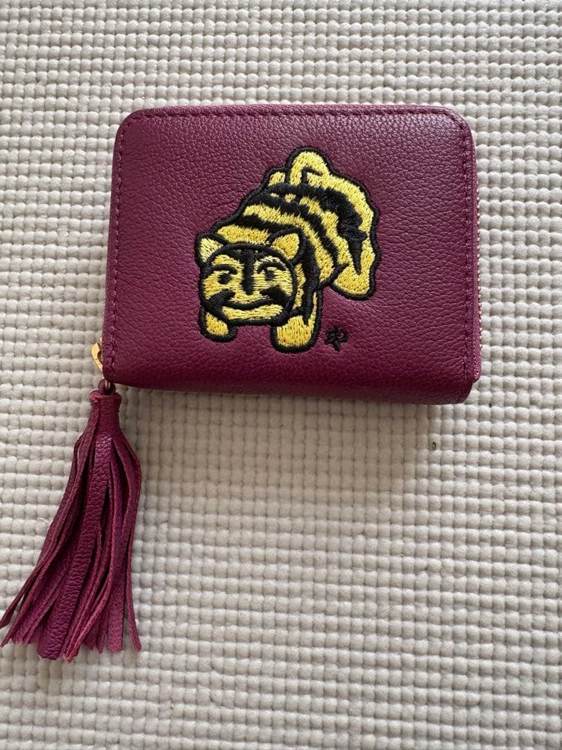 ペルケ　財布　虎屋　完売品　未使用 未使用虎屋ういろ×perche(ペルケ)×earコラボがま口折り財布 - メルカリ