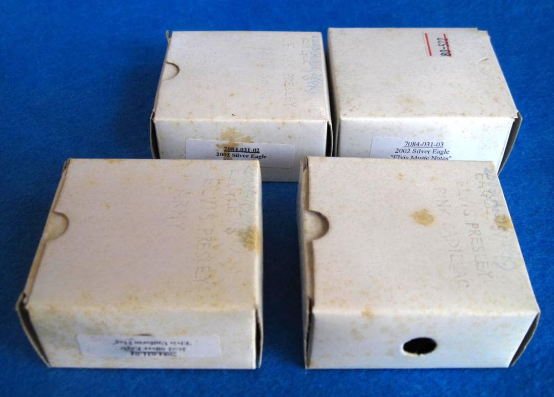 アメリカンシルバーイーグルカラー 1オンス銀貨 E・プレスリー25