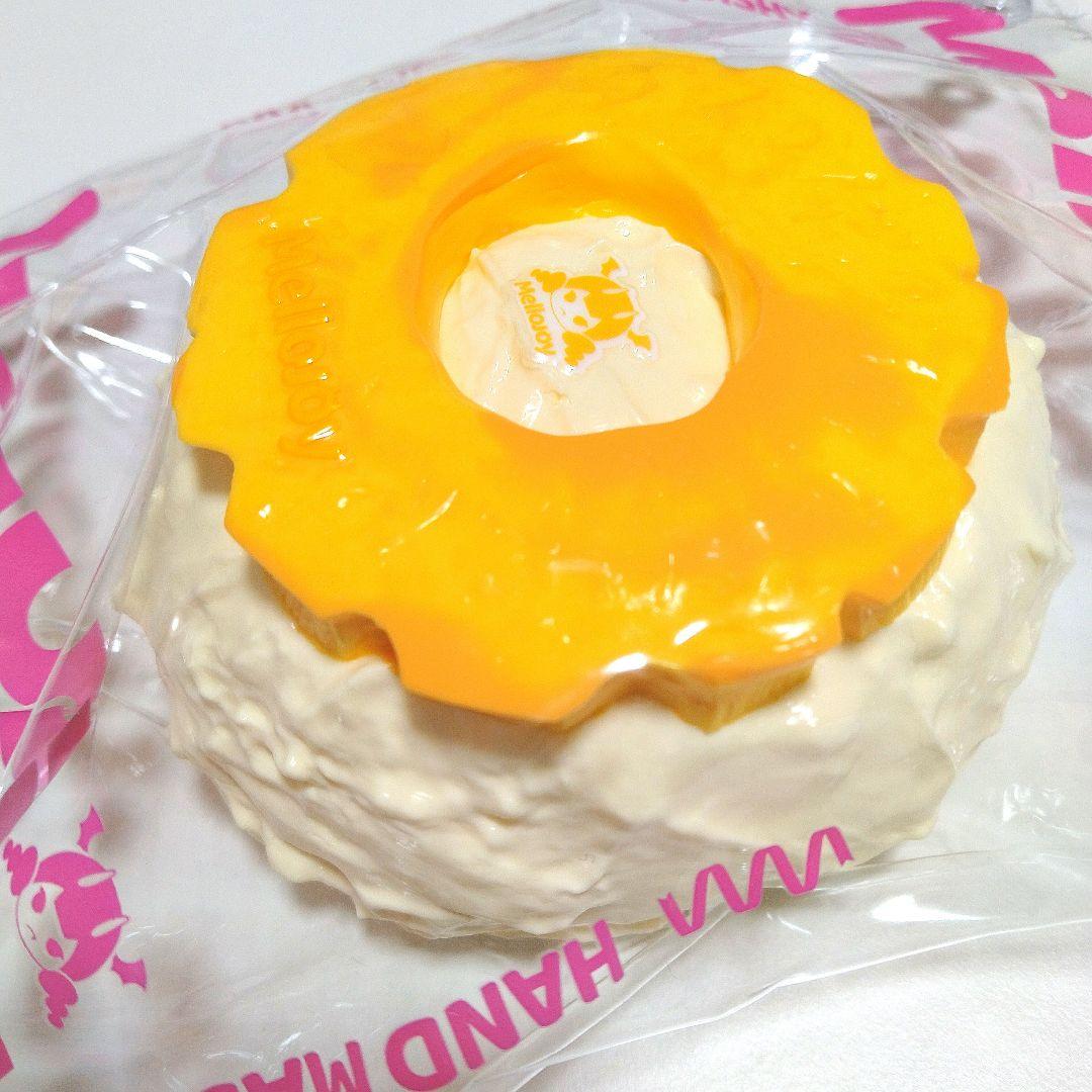mellojoy スクイーズ クリームまみれ 大福シリーズ パイナップル