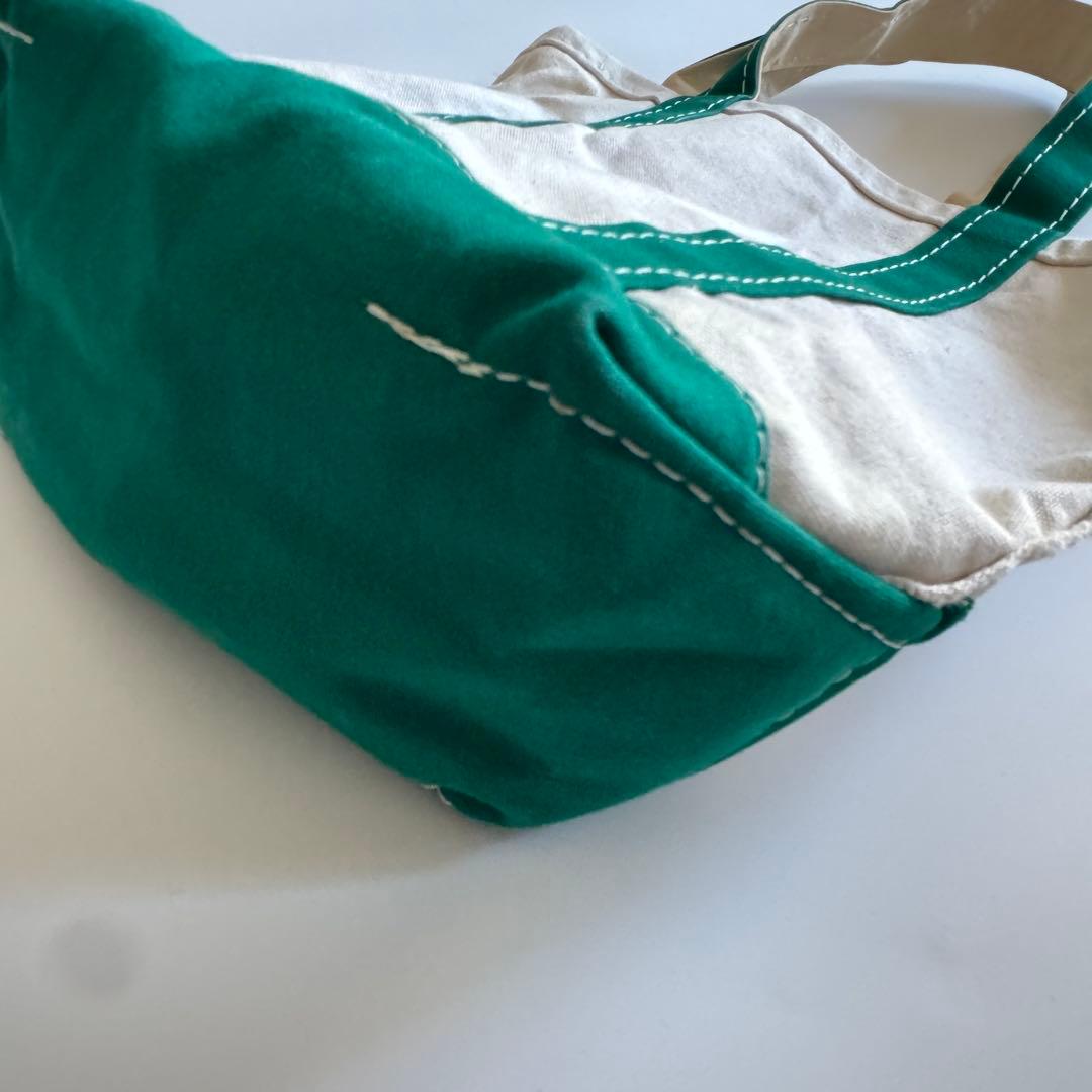 80s L.L.Bean トートスモールS スモール グリーン