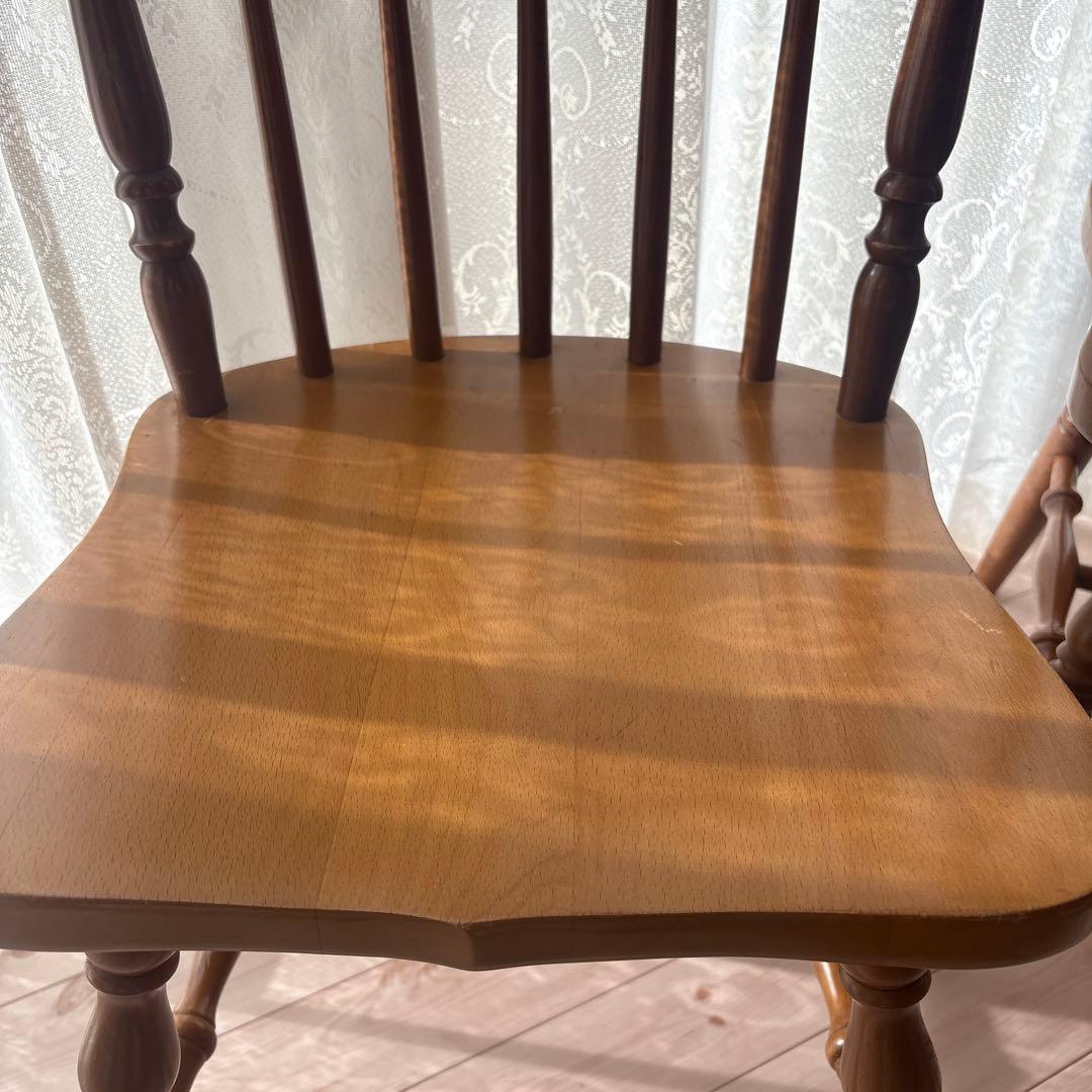 HAZK様4脚おまとめIKEDA 池田木工 チェア①②木製 古家具 ヴィンテージ