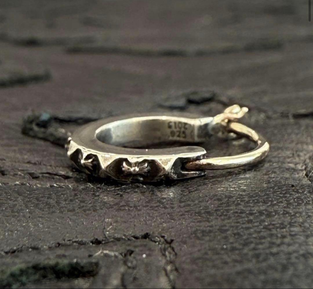 【本日限定価格】 新品未使用 クロムハーツ タイニーTFPパンクフープピアス クロムハーツタイニーTFPパンクフープピアス|クロムハーツ通販専門店