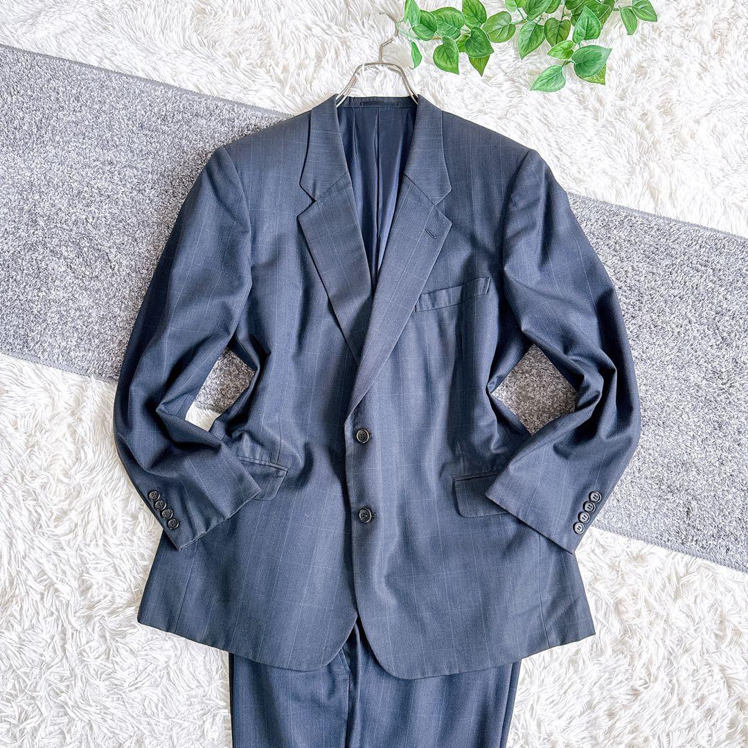 当時物　オールド　ディオール セットアップ　スーツ　チェック柄　ネイビー　2B Christian Dior（セットアップ）のフリマアイテム一覧