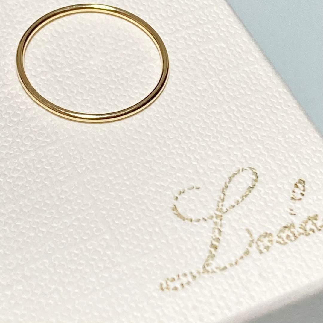 grâce grace】K10 スキニーリング 11号｜華奢 重ね付け◎ 上品