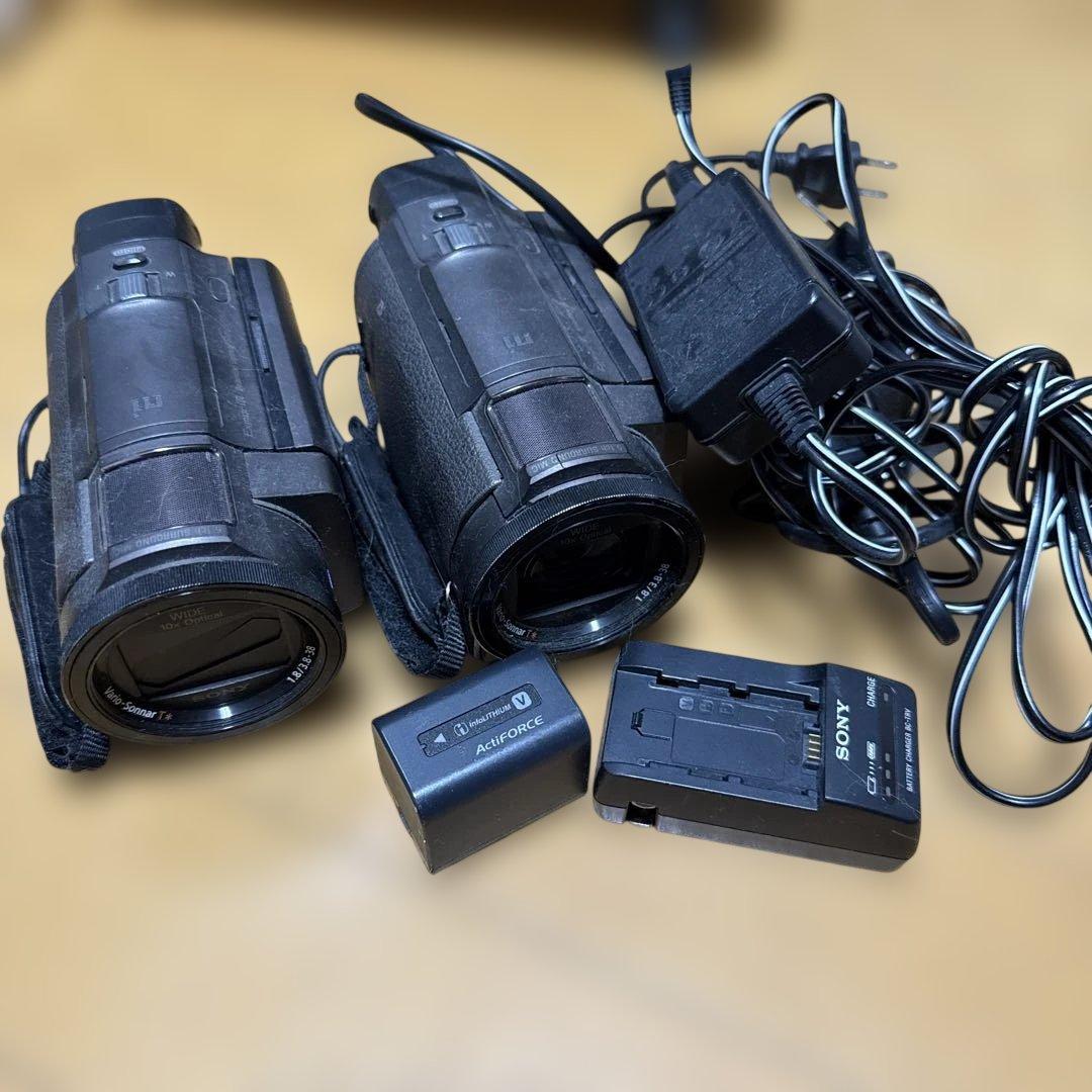 SONY FDR-AXP35 2台セット 付属品あり（1台ジャンク） - メルカリ