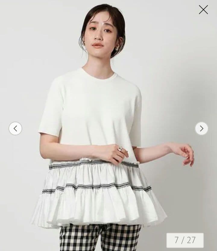 ☆専用☆UNITED ARROWS☆エンブロティアードショートスリーブニット KUMAGAIのスタッフボイス｜ユナイテッドアローズ公式通販 - UNITED