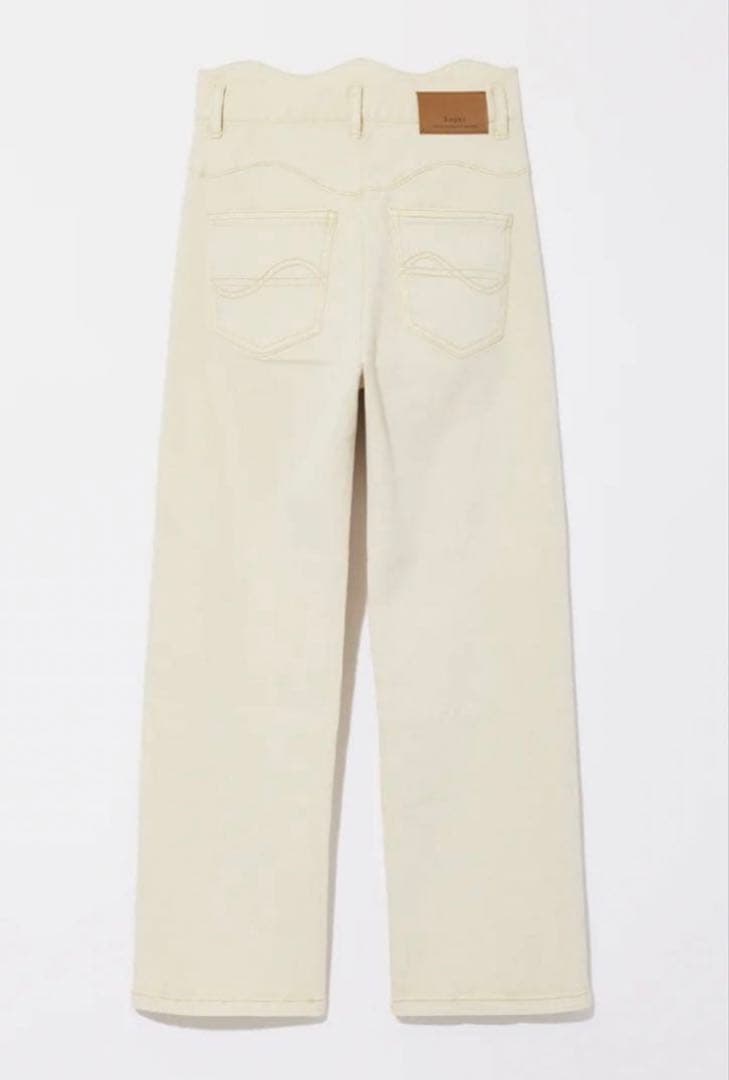 Eaphi】WAVE DESIGN HIGH WAIST DENIM - メルカリ