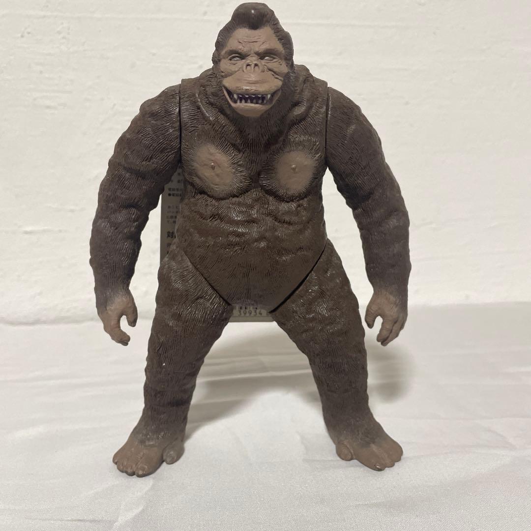 タグ付き】キングコング ソフビ フィギュア 1993年 BANDAI 日本製