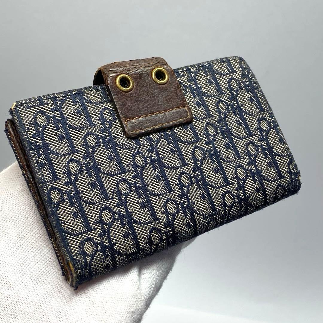 Christian Dior ディオール キーケース トロッター ブルー - メルカリ