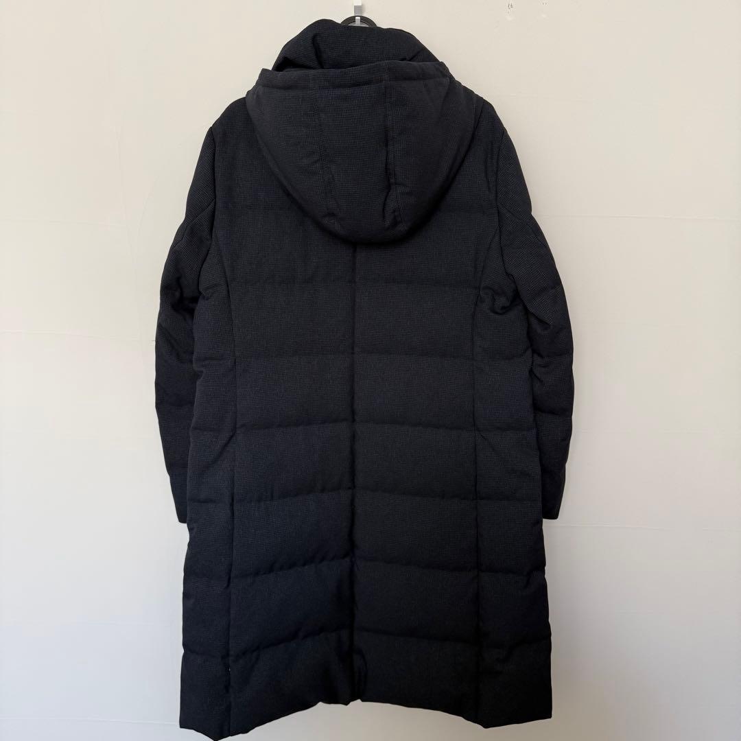 美品 J.PRESS 千鳥 グレンチェック ロング ダウン コート 11 - メルカリ