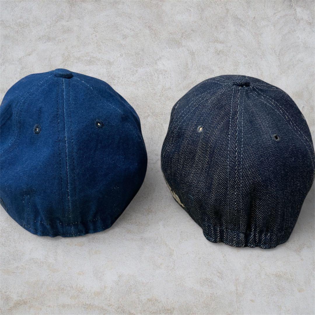 ウエス UES デニムキャップ XLサイズ 2点セット - メルカリ