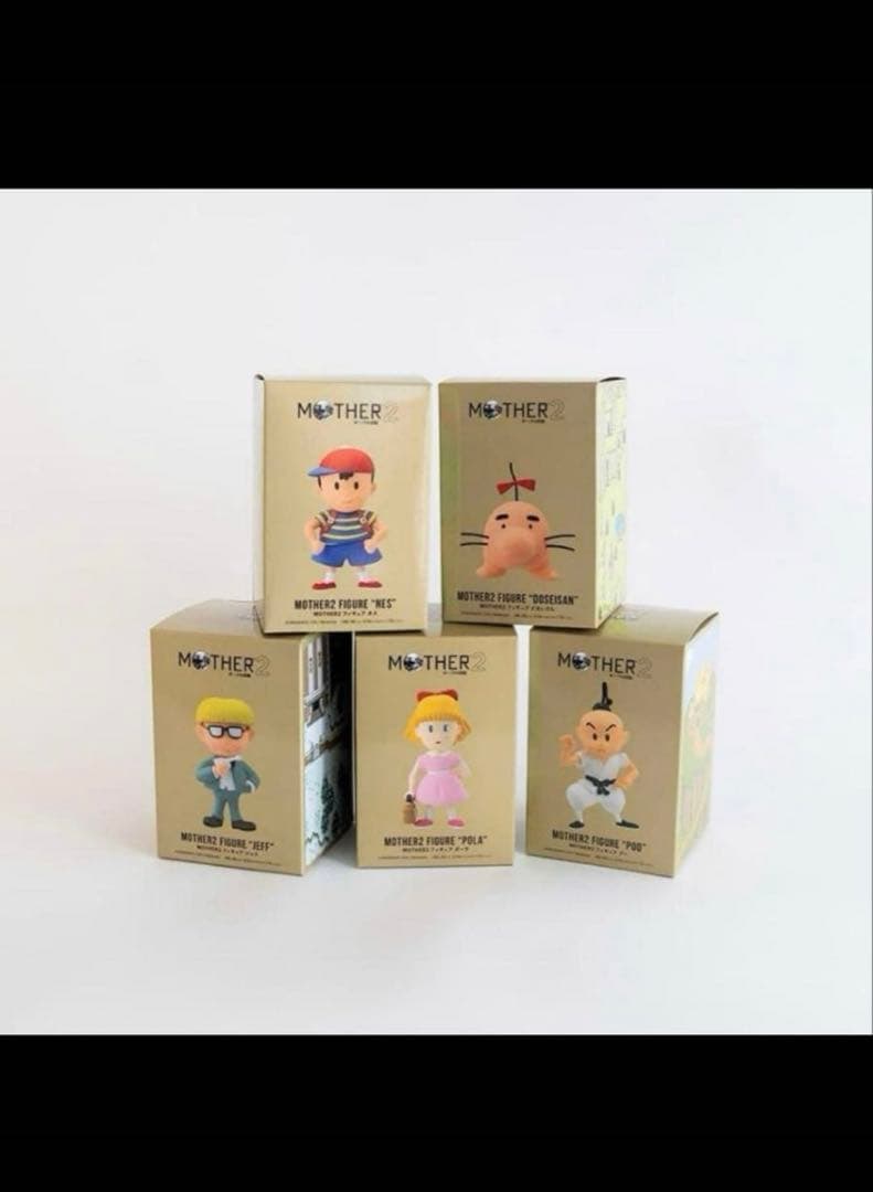 GOLDBOXシリーズ MOTHER2 フィギュア5体セット新品未開封 ほぼ日