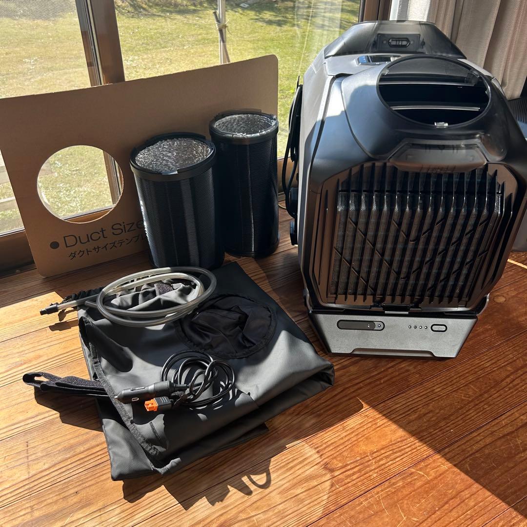 EcoFlow WAVE３+専用バッテリーセット+窓シート ECOFLOW EcoFlow WAVE 3 窓シート マグネット式 ポータブルクーラー