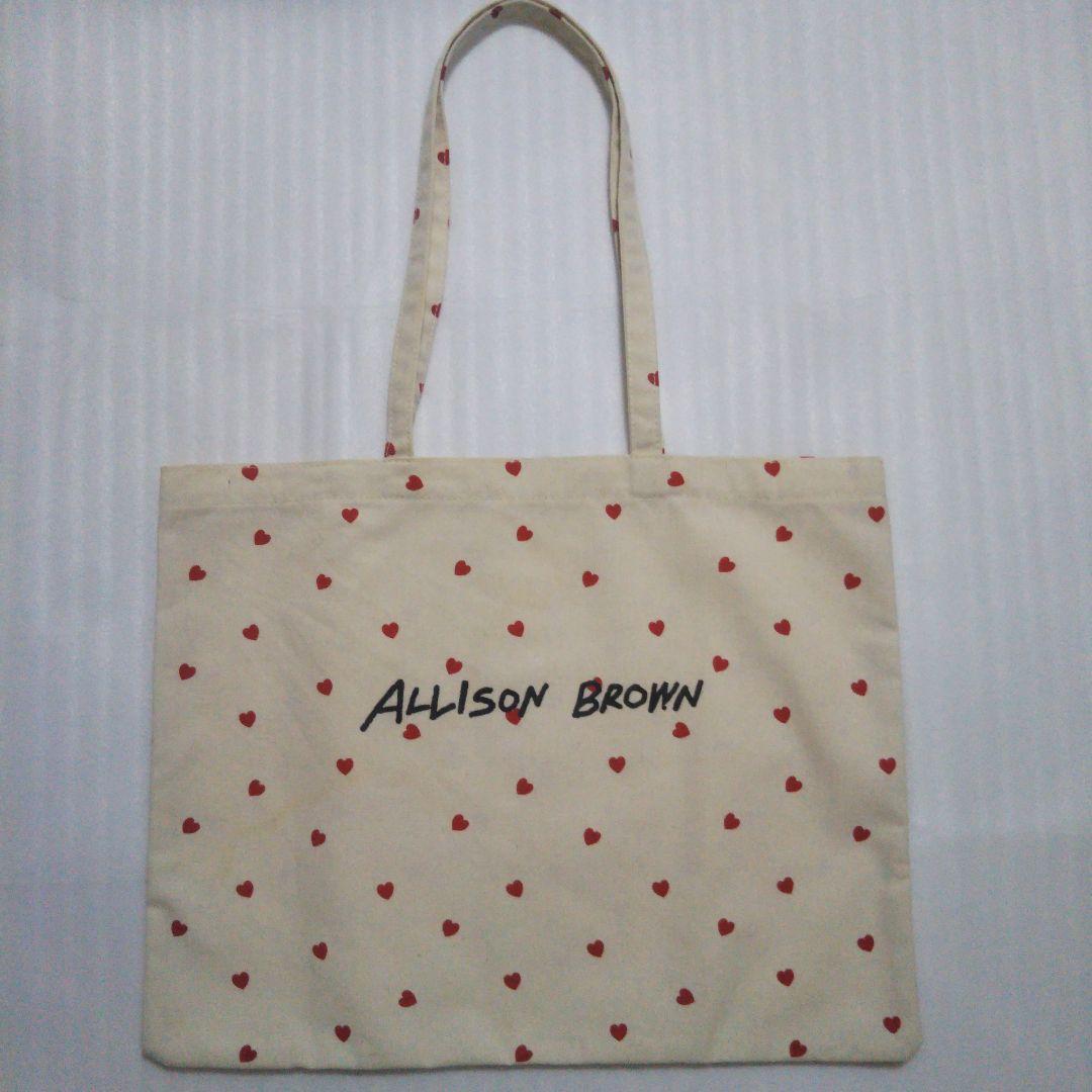 ALLISON BROWN アリソンブラウン ハート柄ビッグトートバッグ 紗栄子