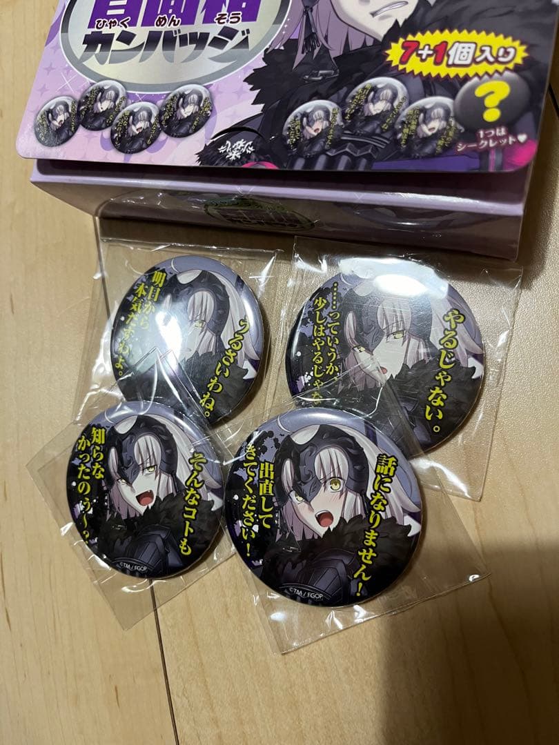 FGO ジャンヌ オルタ 缶バッジ 百面相 コミケ Fate TYPE-MOON その他