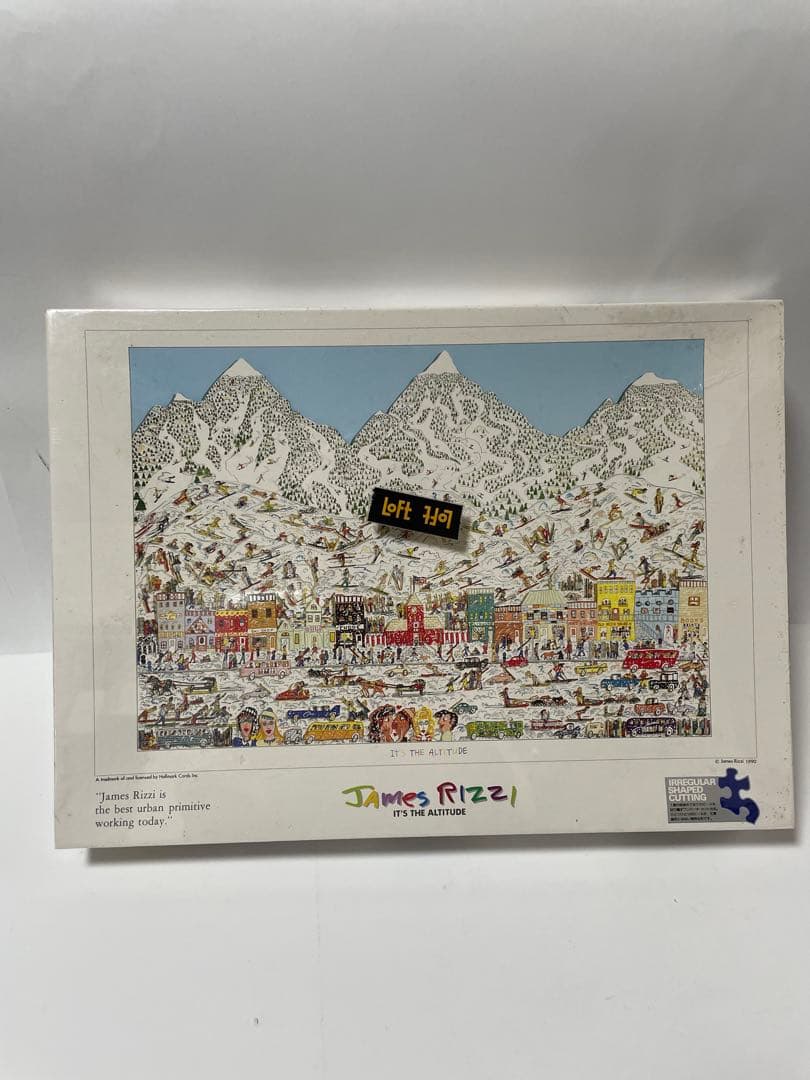 ジグソーパズルジェイムス・リッツィスキーツアーズ808P 未開封 ジグソーパズルジェイムス・リッツィスキーツアーズ808P 未開封