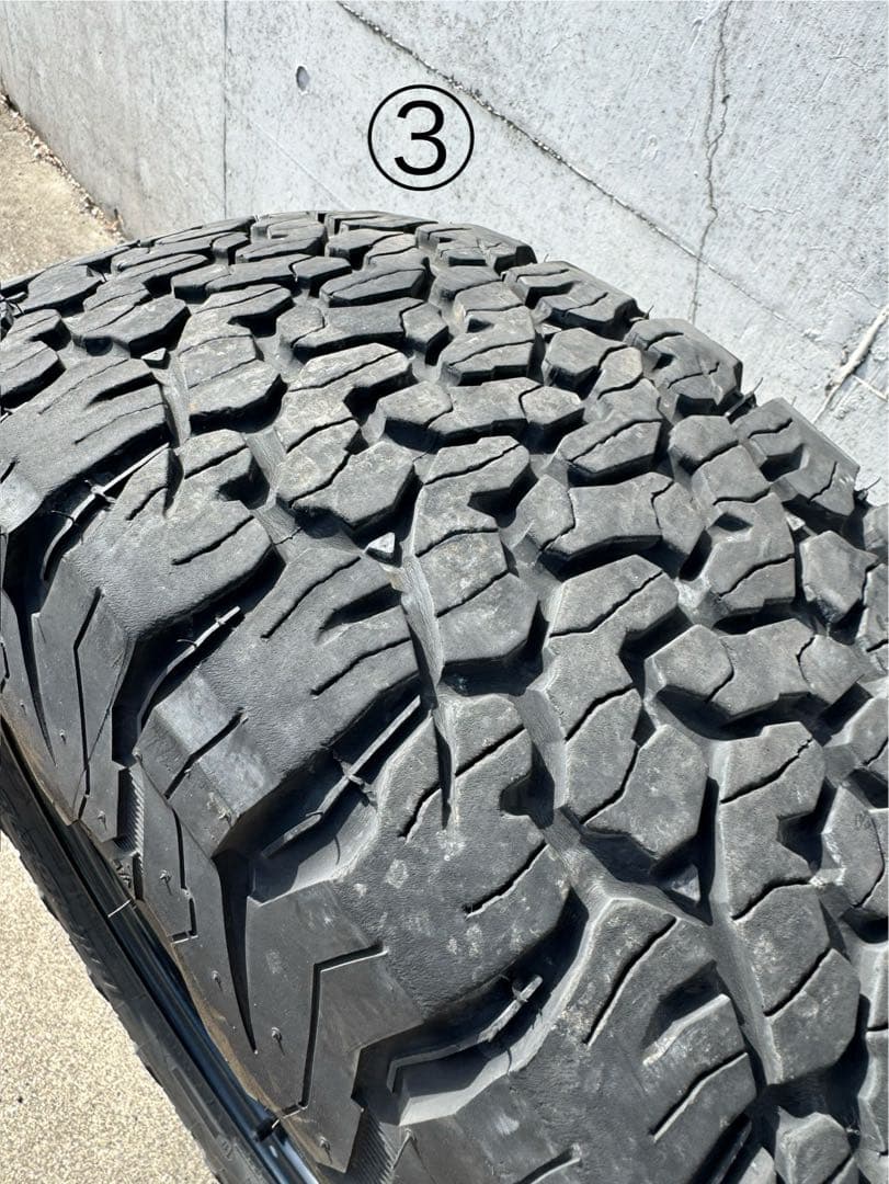 FJクルーザー　タイヤセット　BFグットリッチKO2 265/70/R17