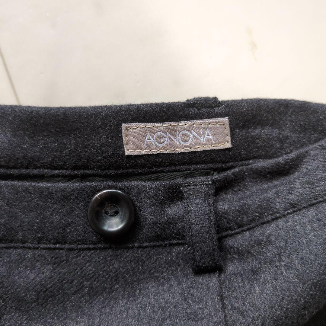 アニオナ AGNONA パンツスーツ カシミヤ セットアップ イタリア製