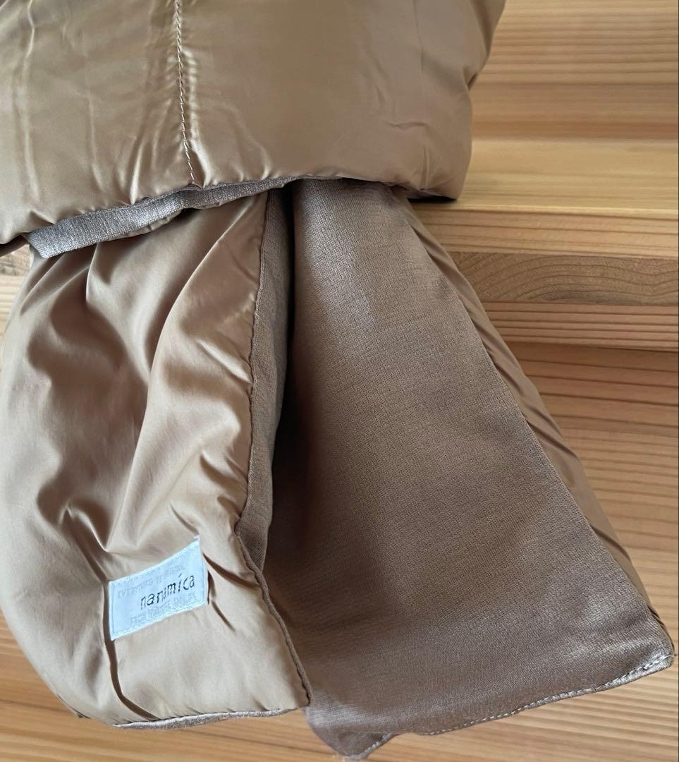 新品 ナナミカ ベージュ 光電子 ダウン マフラー ユニセックス - メルカリ