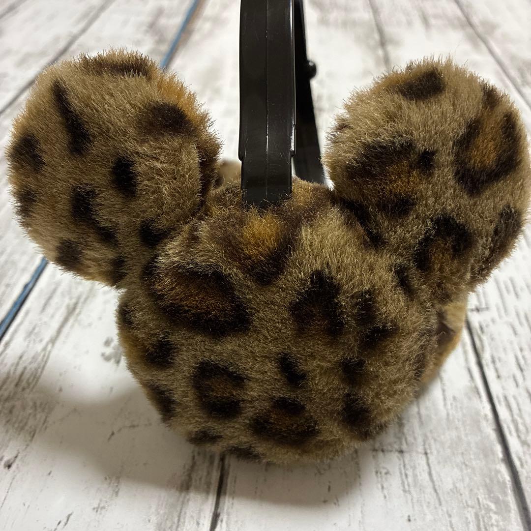 レア】ディズニー イヤーマフ ミッキー ヒョウ柄 レオパード柄 - メルカリ