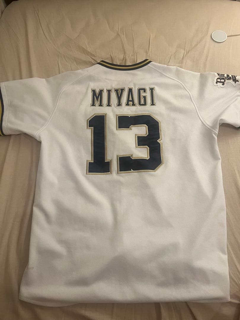 オリックス・バファローズ 宮城大弥ハイクオリティユニフォーム L