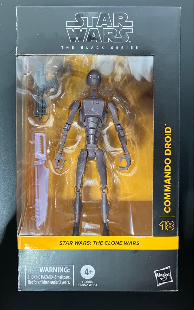 特価【新品未開封】スターウォーズ　ブラックシリーズ　6インチ　コマンドドロイド スター・ウォーズ ブラック・シリーズ 6