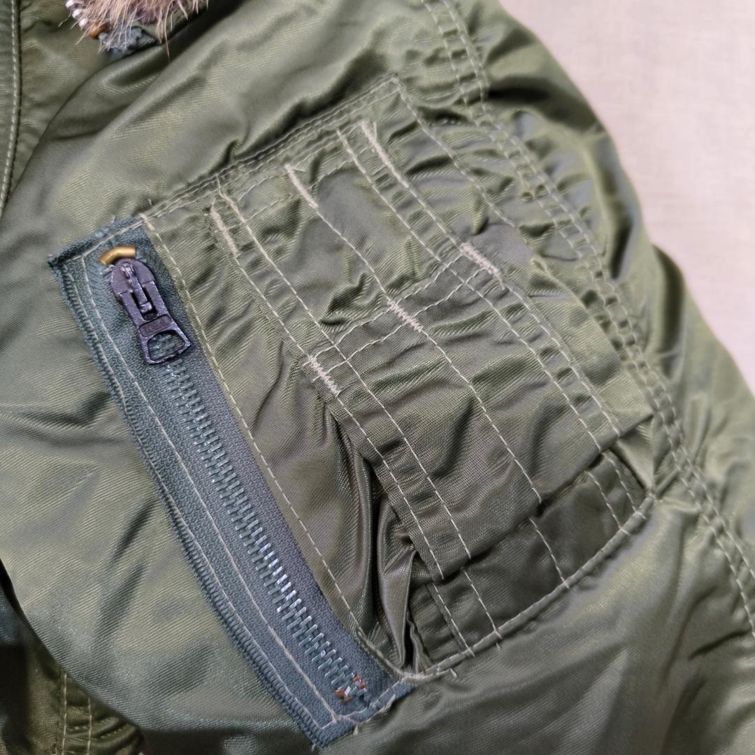 美品 90s 00s USA製 リアルファー CORINTH N-2B - メルカリ