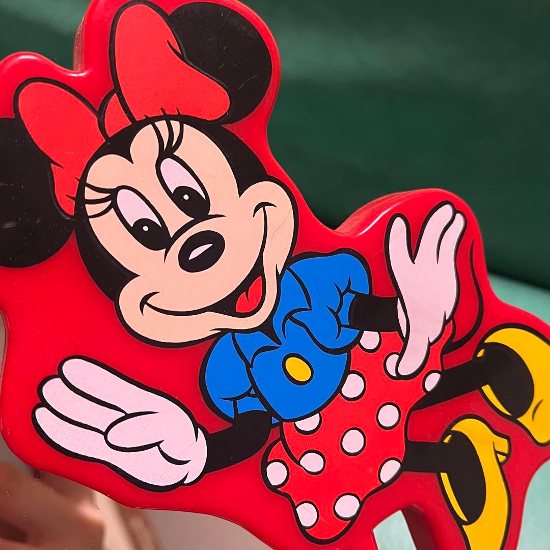 レトロ ミッキー ミニー 鏡 - メルカリ