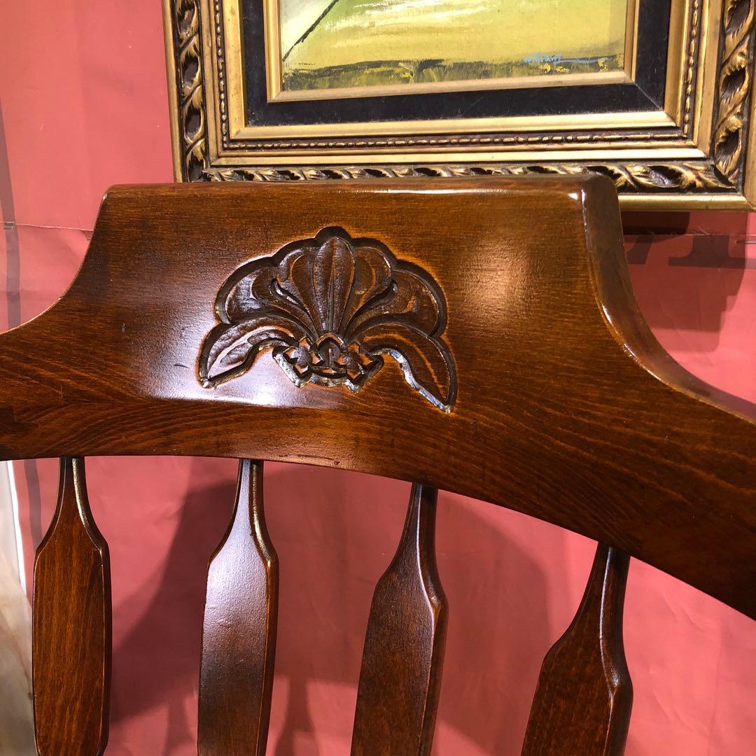 myg52 様専用 70,s ヴィンテージ L 2 ブナ無垢材 アームチェア - メルカリ