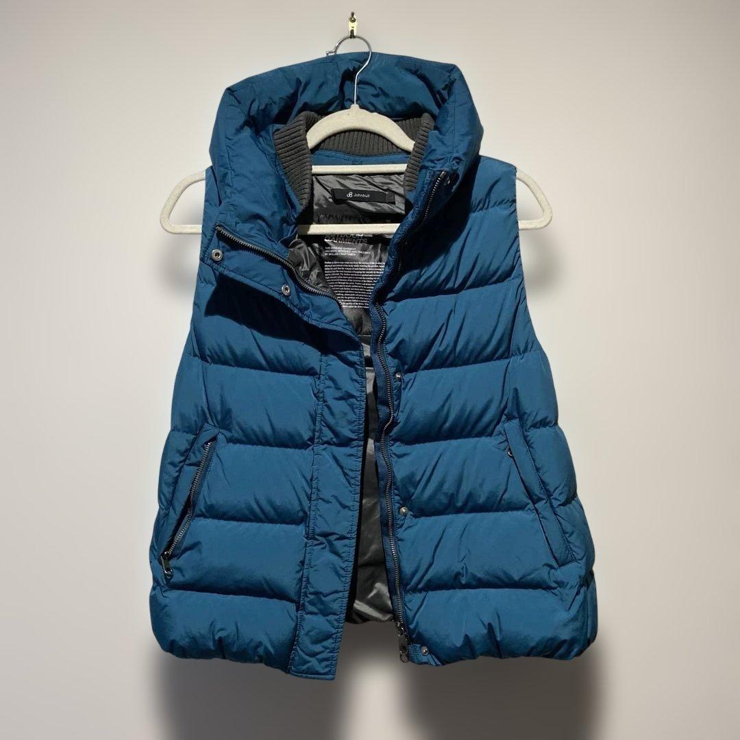 ジョンブル　ダウンベスト　レディースL ジョンブル レディース Johnbull ダウンベスト : ジーンズ&カジュアル